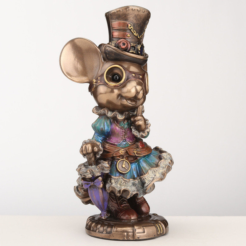 Figurine en résine 5,51 po Steampunk Lady