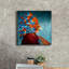 «Free-Spiriting» par Diogo Verissimo, art mural sur toile, 18 po x 18 po