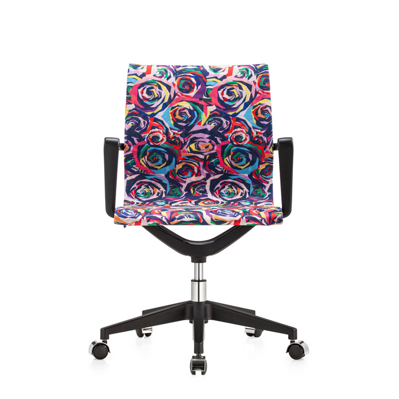 Task Chair, Silver/Black
