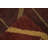 Stylish Chevron Rust Runner Rug 3x9