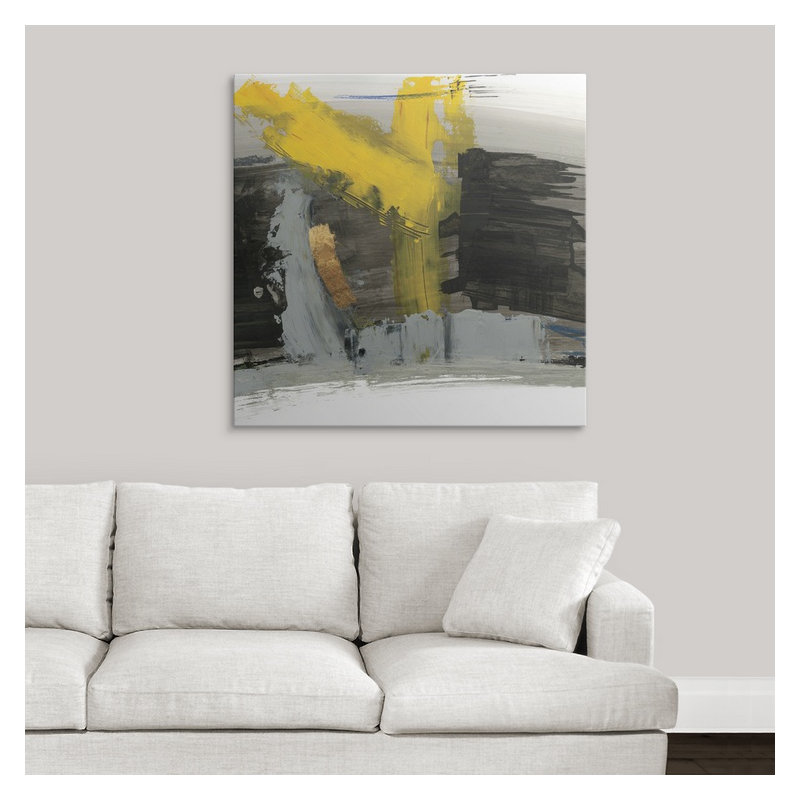 «Hive I», reproduction d'art Funkley, H 35 po x l 35 po x P 1,5 po, Toile