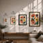 Stylized Arrangement Botanical - Framed Print-1539298201-1539298203