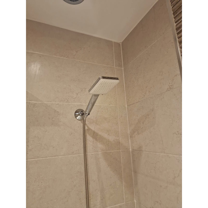 Penwell Massage/Jet Handheld Shower Head, Silver