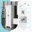 Freestanding Bathroom Storage Cabinet With 2 Doors And Adjustable Shelf-252600927