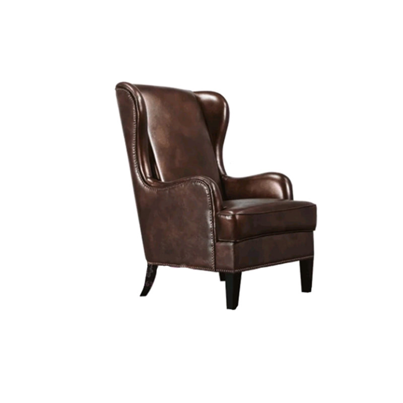 Fauteuil inclinable éco-cuir avec rivets