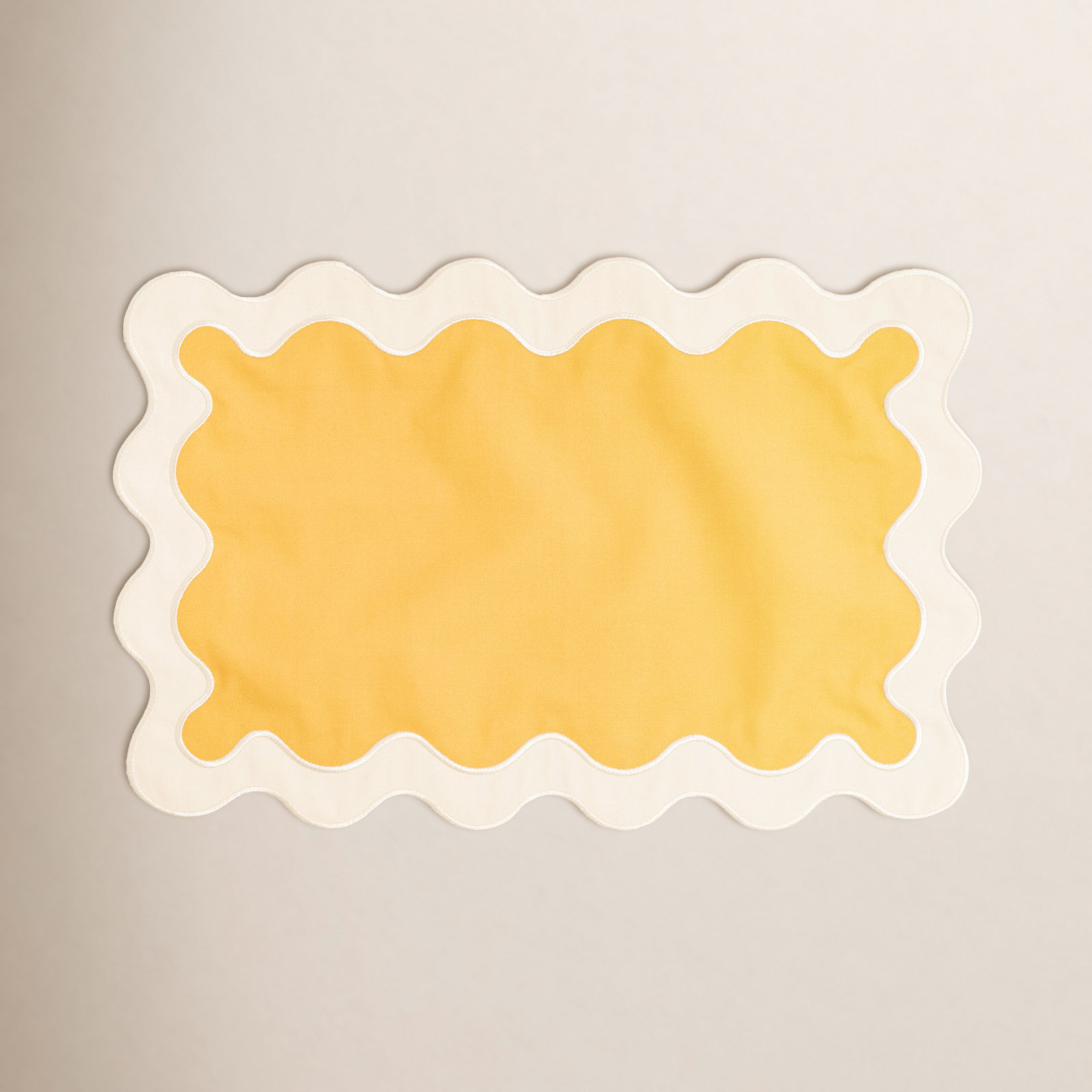 Reversible Square Placemat, Mimosa