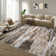 Berberia Abstract Machine Washable Rug Non-Slip Area Rug for Living Room Low-Pile Rug Ultra-Thin Rug Modern Indoor Rug for Bedroom Hallway Dining Room Kitchen Office Farmhouse