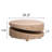 Round Wood Coffee Table