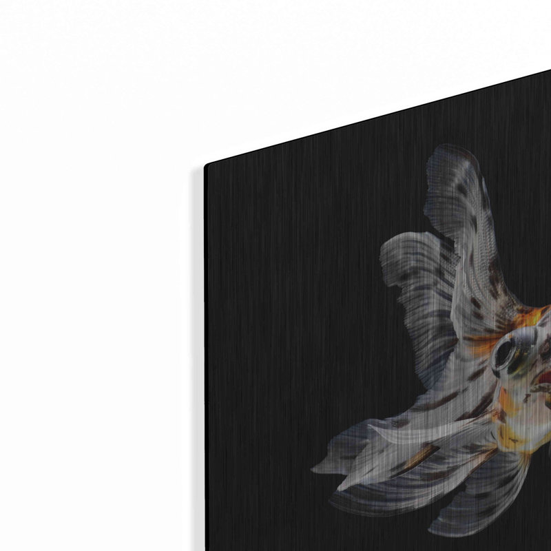 Art mural en métal Rosecliff Heights «You Did What» par Epic Portfolio, H 12 po x l 12 po