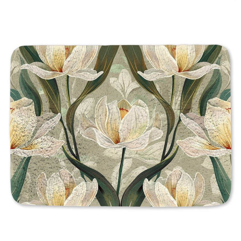 Tapis de bain en microfibre / microsuède, L 17 po x L 24 po