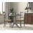 Classic Beige 30-Inch Round Space-Saving Pedestal Dining Table-90108569-90108566