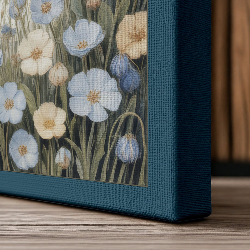 Print, 36x24 - 91.4 x 61.0 cm, Teal Border