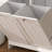 Dual Laundry Hamper Cabinet ,Wood Bathroom Laundry Hamper With Tilt-Out Design-1374278474