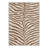 Albertslund Zebra Stripe Machine Washable Area Rug-258313829
