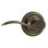 Faux levier de porte simple Bordeau