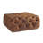 Los Altos Laurel Leather Cocktail Ottoman