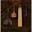 Unscented Taper Candle-74402901-74080877