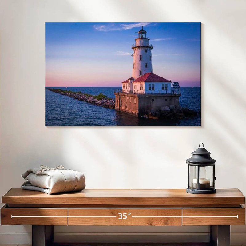 Aletra Chicago Harbour Light, H 16 po x l 24 po