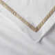 Danfield Cotton Sateen Hotel Stripe Duvet Cover Set
