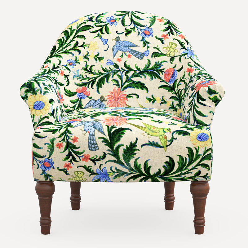 Preeti Accent Chair, Jr Trayi Multi Floral