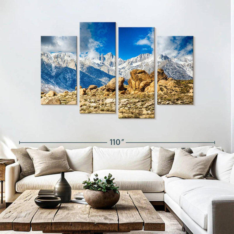 Alvord Whitney Mountain View, 54" H x 84" W
