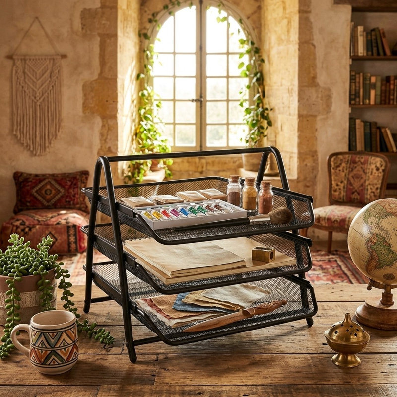 Iron Desk Organiser