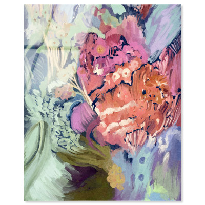 Ocean Botanicals Acrylic Painting Print
