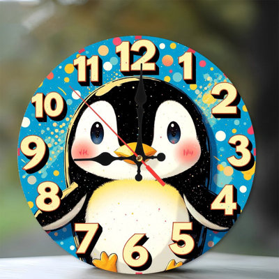 Jolie horloge pingouin
