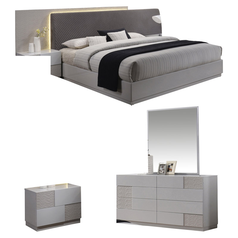 Lyset Piece Bedroom Set