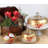Berries 'n Branches Glass Cake Stand