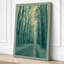 Winter Road Perspective Scandinavian - Wrapped Canvas-698233138-698233142