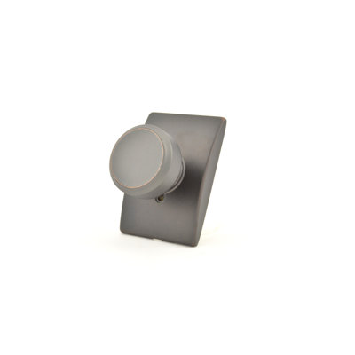 Bowery Knob with Century Trim Non-Turning Lock