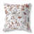 Brun / floral blanc