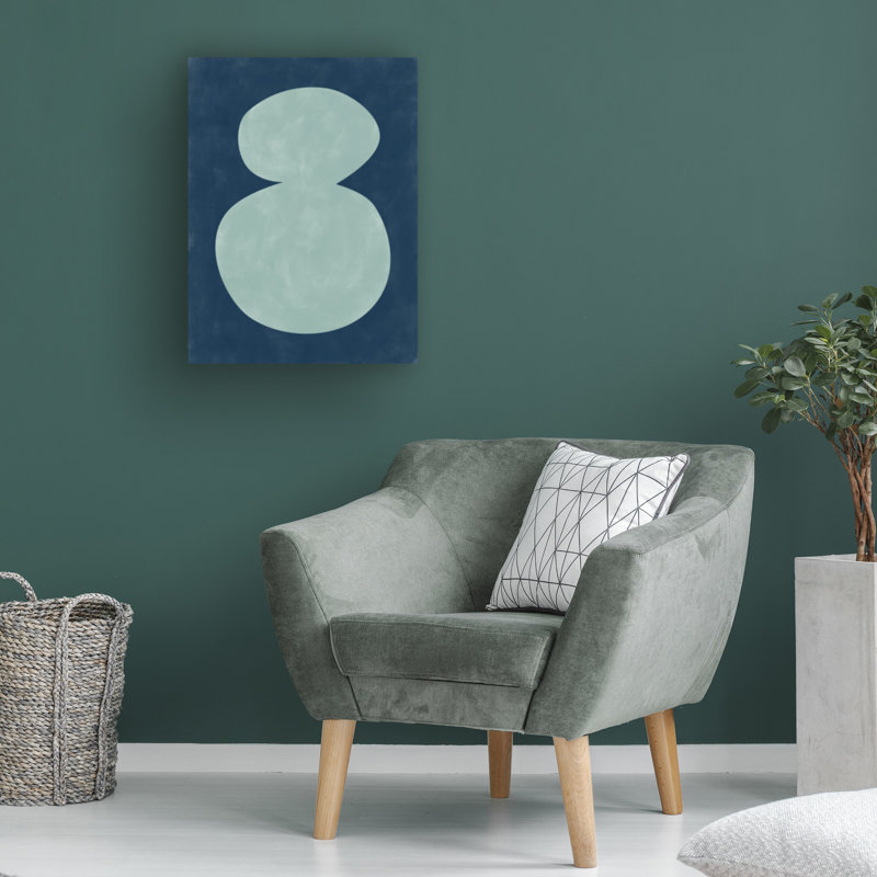 Œuvre d'art sur toile bolologia Elena Ristova Aspectratiobluerust63, H 14 po x l 19 po