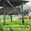 Table de camping portative pour pique-nique en plein air, petite table pliante en aluminium avec sac de rangement, sac de transport