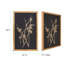 Art mural en bois de bambou
