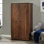Armoire de rangement 2 portes Gracianna