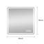 Miroir de salle de bain 36 po x 36 po -, brouillard, rouille, force charisme