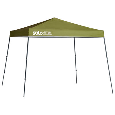 Solo Steel 9 Ft. W x 9 Ft. D Steel Pop-Up Canopy