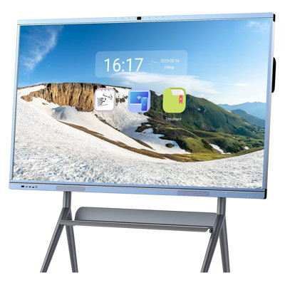 JYXCN Smart Board 65" Dual System Touch Digital Electronic Whiteboard for Business Meetings(Include Wall Mount)