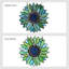 Panneau de vitrail Sunflower-1192610378