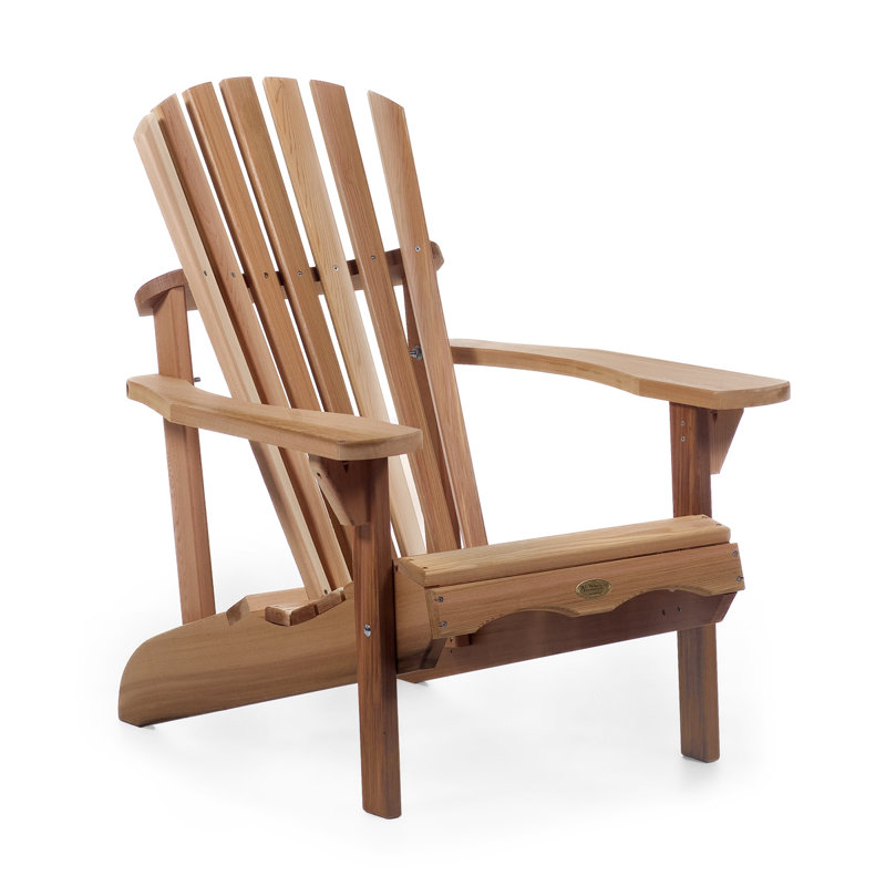Western Red Cedar Adirondack Chair