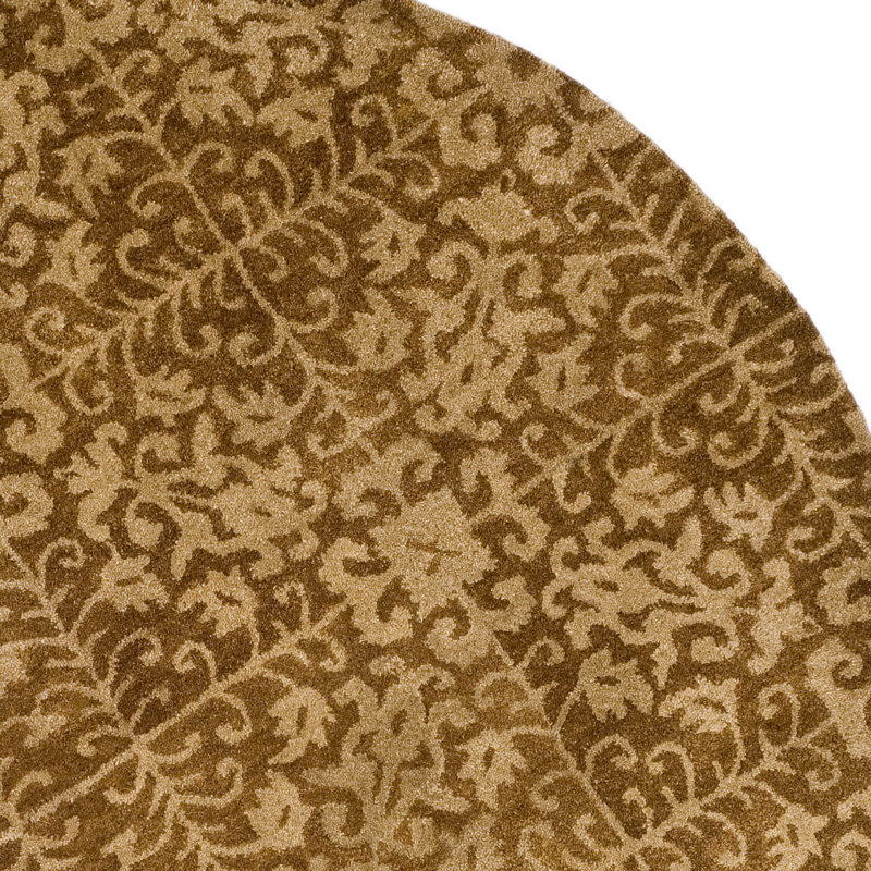 Dunbar Hand Tufted Wool Oriental Rug, Round 6'