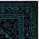 Alisa Oriental Black/Teal Area Rug