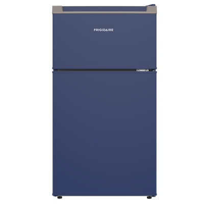Frigidaire 3,1 pieds cubes Pi. Réfrigérateur rétro compact, mini réfrigérateur 2 portes avec ouvre-bouteille latéral intégré