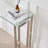Modern Glass Top CONSOLE TABLE