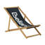 Anzio 39.7cm Long Acacia Single Chaise-372017946