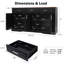 Buffet 63 "avec rangement cannelé avec rangement-123954525
