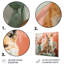 Portrait de renard orange et rose Blooms I-2053332294