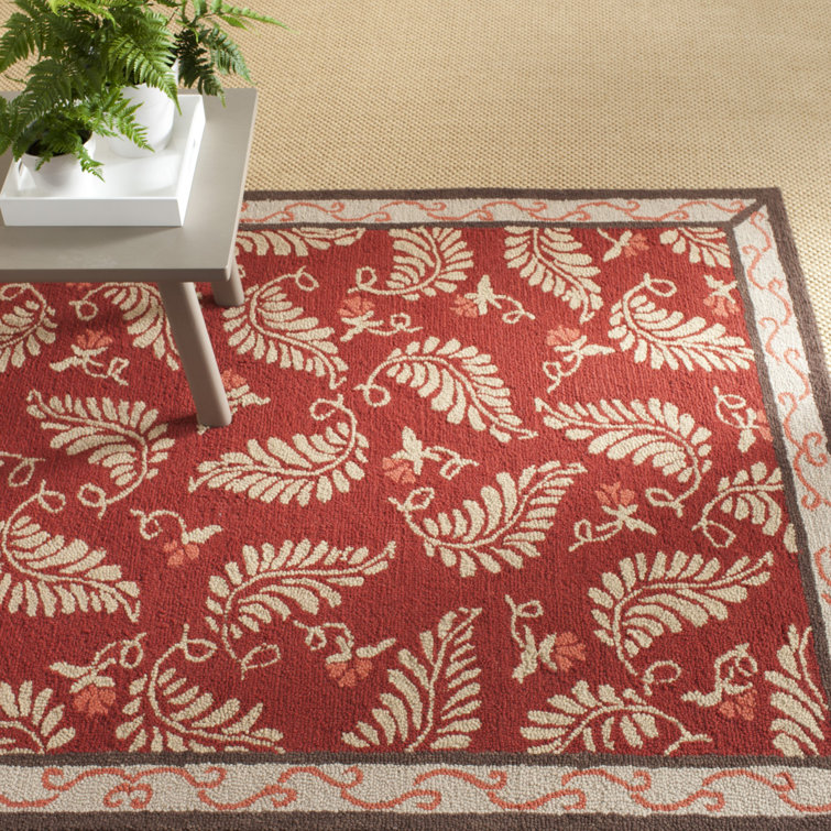 Tapis floral touffeté à la main Coreatha Martha Stewart